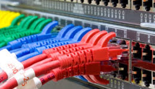 Electrical cabling work